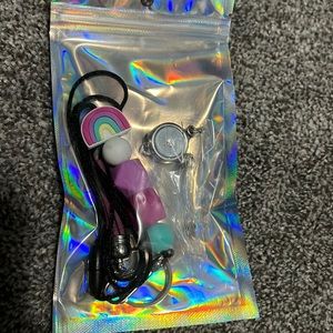 Lanyard with retractable badge holder